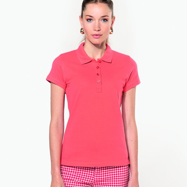 Kariban Ladies Short Sleeve Piqué Polo Shirt Thumbnail