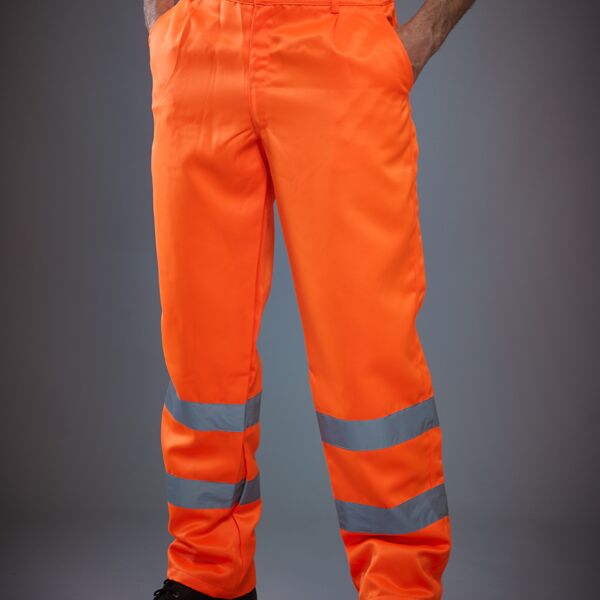 PCS Yoko Hi-Vis Poly/Cotton Work Trousers Thumbnail
