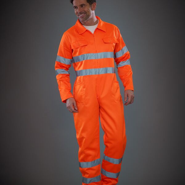PCS Yoko Hi-Vis Poly/Cotton Coverall Thumbnail