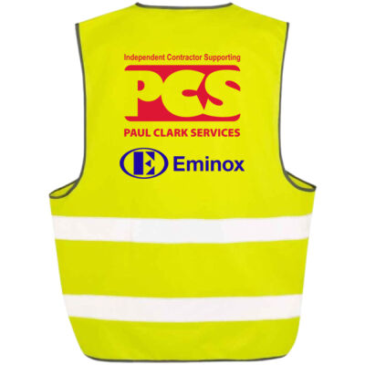 PCS Eminox Hi Viz Vest Thumbnail